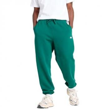 New Balance Sport Essentials Pantalón Deportivo de Forro Polar para Hombre, Reloj Nocturno Verde, Talla XS