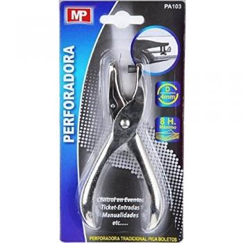 Perforadora Manual de Un Agujero, 4mm Diámetro, Estilo Alicate MP PA103