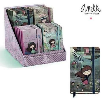 Miquelrius Anekke, Cuaderno Notas con Goma, 14x9cm