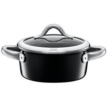 Silit Vitaliano - Cacerola Vitaliano Negro con tapa, 18cmØ, 1,8l