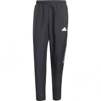 Pantalones de chándal Adidas House of Tiro Woven para hombre en color negro/blanco