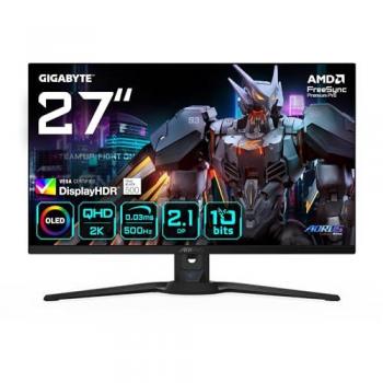 Monitor Gaming Gigabyte AORUS FO27Q5P 27 QHD OLED 500Hz 0,03ms FreeSync Premium Pro HDMI/DP/USB-C