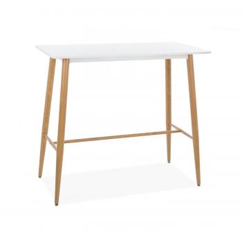 SuperStudio LO+DEMODA Zovan H106 - Mesa de Comedor, Color Blanco