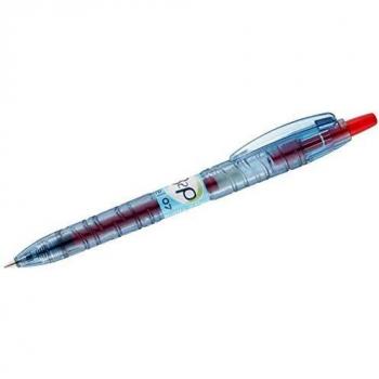Bolígrafo Roller Retráctil Pilot B2P Begreen Reciclado, Punta de 0.7 mm - Rojo