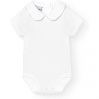 Pack de 2 bodys manga corta cuello bebe pique