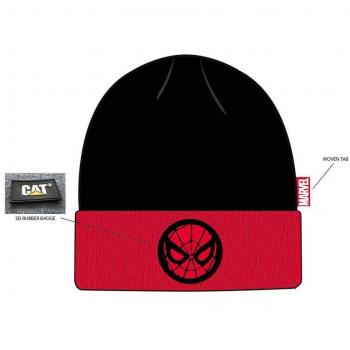 Gorro de Invierno Spider-Man Emblem Negro - Edición Especial Marvel Comics