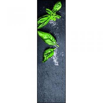 Alfombra Elegante Antideslizante Multicolor 180x50 cm para Cocina
