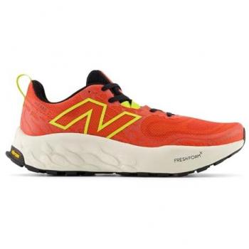 Zapatillas de Trail Running New Balance Fresh Foam X Hierro v8 para Hombre - Rojo/Verde/Beige, Talla 40.5