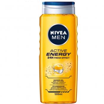 Nivea Men Active Energy 24H Fresh Effect Shower Gel 500ml