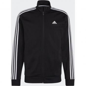 Adidas Essentials Warm-Up 3-Stripes Primegreen Jacket for Men in Black Model H46099