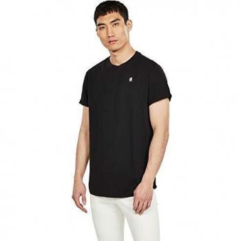 G-Star Raw Men's Organic Cotton Short Sleeve T-Shirt - Black, Relaxed Fit