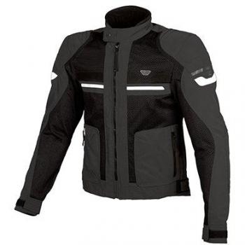 Chaqueta MACNA Hombre Rush Vision Noche Negro-Oscuro Gris Blanco TAMAÑO S