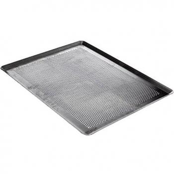 Placa de Patisserie De Buyer en Aluminio Perforada 40x30 cm con Bordes Inclinados