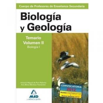 Cuerpo de profesores de enseñanza secundaria. Biología y geología. Temario. Volumen ii. Biología i