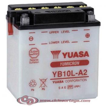 Batería de Moto YUASA YB10L-A2 11Ah 12V