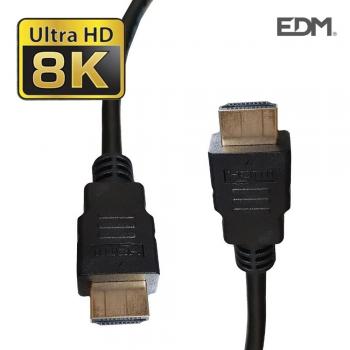 Cable HDMI 2.1 de alta calidad 5m con soporte para 10k a 60hz y 4k a 120hz