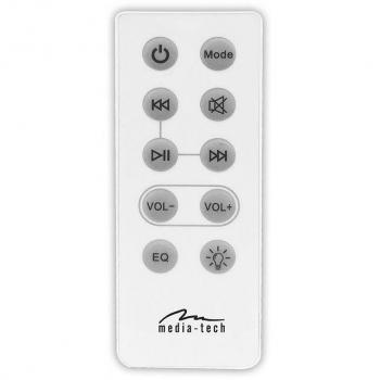 Media-Tech PartyBox Keg BT MT3165 Altavoz Estéreo Compacto Bluetooth con Radio FM y Reproductor MP3 Portátil Negro