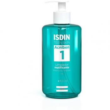Isdin Teen Skin Acniben Gel Limpiador Matificante 400 ml