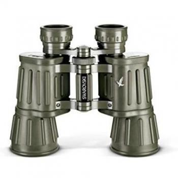 Binoculares Swarovski Habicht 7x42 GA con revestimiento de goma verde