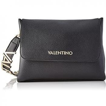 Mario Valentino Women's Alexia Satchel, Nero, Medium