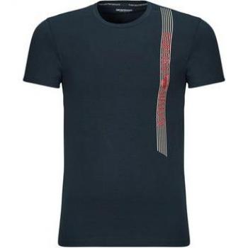 Emporio Armani Men's Navy Cotton Loungewear T-Shirt - Size X-Large