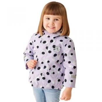 Regatta Kids Lightweight Waterproof Insulated Animal Rainy Day Jacket - Shyla The Leopard (Lilac Frost) 6-12 Months