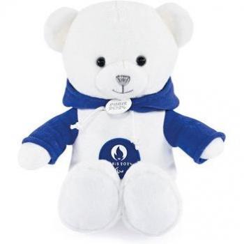 Paris 2024 Blue Sweatshirt Plush Toy - 25 cm
