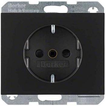Berker K.1 Anthracite Matt SCHUKO Socket Outlet 47357006