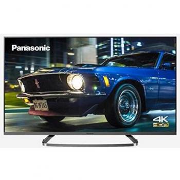 Televisor LED 58 Panasonic UHD 4K HDR - 3840 x 2160 píxeles, HCX, 3 HDMI, 2 USB, Ethernet, RCA, A+, Gris