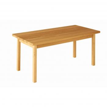 BioKinder - Das gesunde Kinderzimmer Robin Mesa Rectangular para la guardería, 120x80 Altura 46 cm