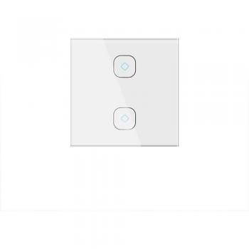 Interruptor de Luz Inteligente Zigbee 10A EU Táctil con Control Remoto Inalámbrico, Compatible con Alexa y SmartThings