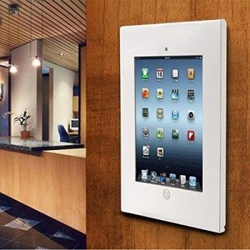 MACLEAN MC 676 -Soporte para iPad 2/3/4/Air/Air2 de Pared Estuche antirrobo Tablet TPV