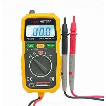 peakmeter pm8232 Mini Auto Ranging Multímetro Digital w/Voltímetro Probador