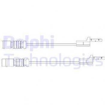 Sensor indicador de desgaste de frenos DELPHI LZ0115
