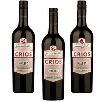 Vino Tinto Argentino Crios Malbec 2022 - Susana Balbo 750ml