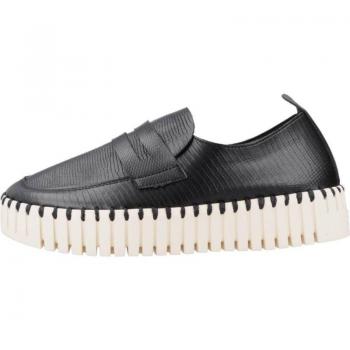 Mocasines de Mujer Ilse Jacobsen Modelo Tulip3867 Color Negro 0 001BLACK