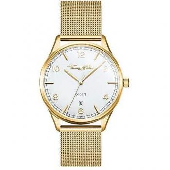 Thomas Sabo Code TS Small Gold Women's Watch WA0361-264-202, Analogue Quartz, Stainless Steel Strap, Yellow Color, Size: ONE SIZE