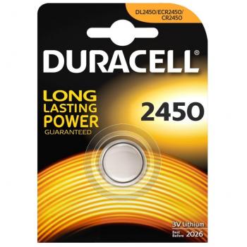 Pila de botón de litio DL2450 3V Duracell