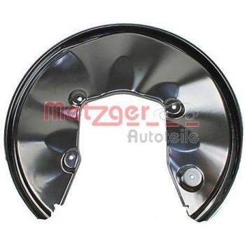 Chapa protectora contra salpicaduras, disco de freno METZGER 6115198