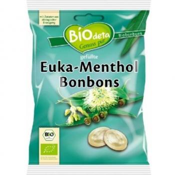 Biodeta Caramelos Rellenos de Eucalipto y Mentol 75g