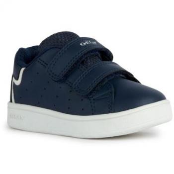 Zapatillas Niño Geox B Eclyper Boy Azul Marino con cierre de velcro, suela antideslizante, material transpirable y diseño moderno