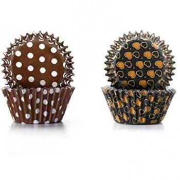Ibili 737300 - Pack de 100 Capsulas Mini para Repostería y Trufas de Chocolate