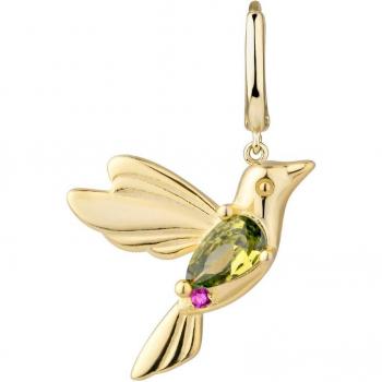 Ear Candy - Piercing aro Aren de plata bañado en oro 18k