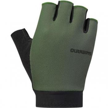 Guantes de ciclismo Shimano Explorer para hombre en color verde
