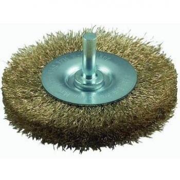Bosch 2 609 256 529 - Cepillos de disco para taladradoras, alambre ondulado, latonado, 75 mm