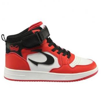 Zapatillas Casual de Niños John Smith Vawen 23I Naranja/Blanco Altas