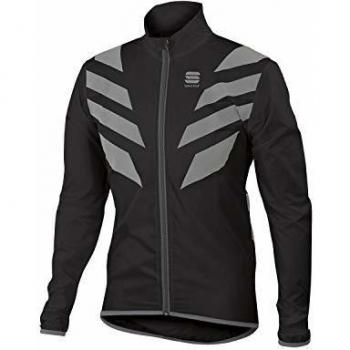 Sportful - Reflex Jacket, color negro,gris,plateado, talla L