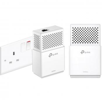 TP-Link TL-PA7010KIT 1-Port Gigabit Powerline Starter Kit, Data Transfer Speed Up to 1000 Mbps,  Ideal for HD/3D/4K Video Streaming and Online Gaming, No Configuration Required, UK Plug