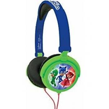 Pj Mask-REHP015PJM PJ Mask Pijamasks-Cascos estéreo, auriculares con diadema ajustable y plegable