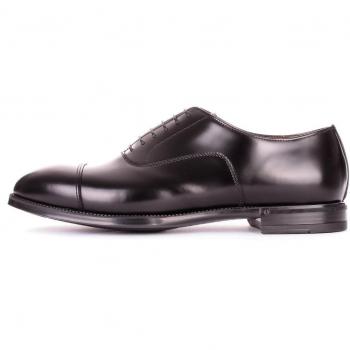 Premiata Black Lace-up Derby Moccasins for Men, Black, Size: 6 UK / 7 US